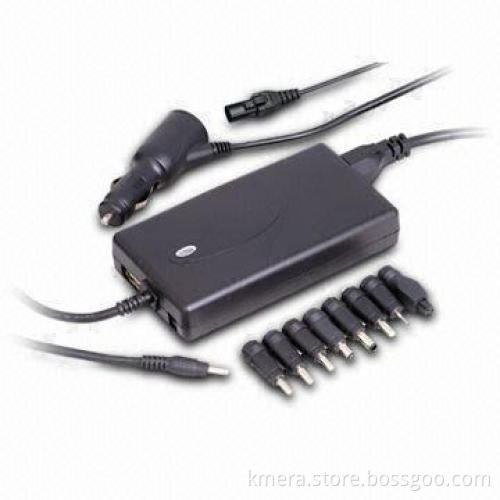 3-in-1 Universal Laptop AC Adapter in Smart Slim Appearance with 10pcs Different tips and 90W Power